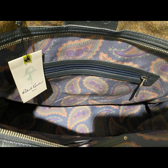 Robert Graham Washburn bag with Millerain wool used once - Picture 5 of 8